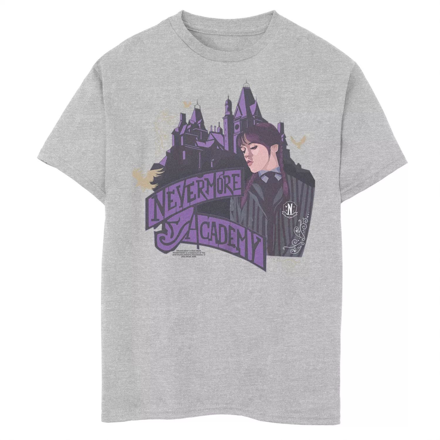 Футболка Wednesday Nevermore Academy для мальчиков 8–20 лет Licensed Character
Футболка Wednesday Nevermore Academy для мальчиков 8–20 лет Licensed Character