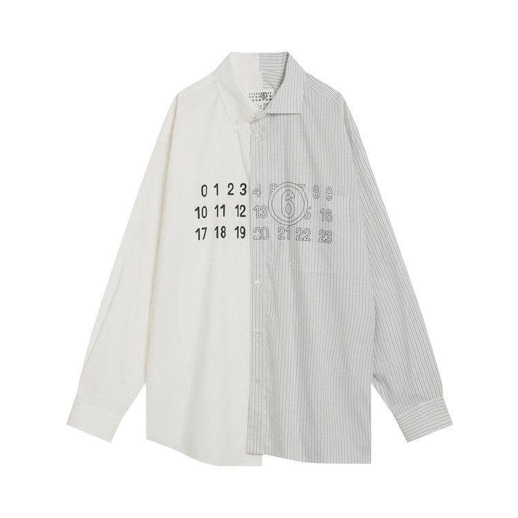 Рубашка MM6 Maison Margiela Poplin Shirt, Stripes Grey White
Рубашка MM6 Maison Margiela Poplin Shirt, Stripes Grey White