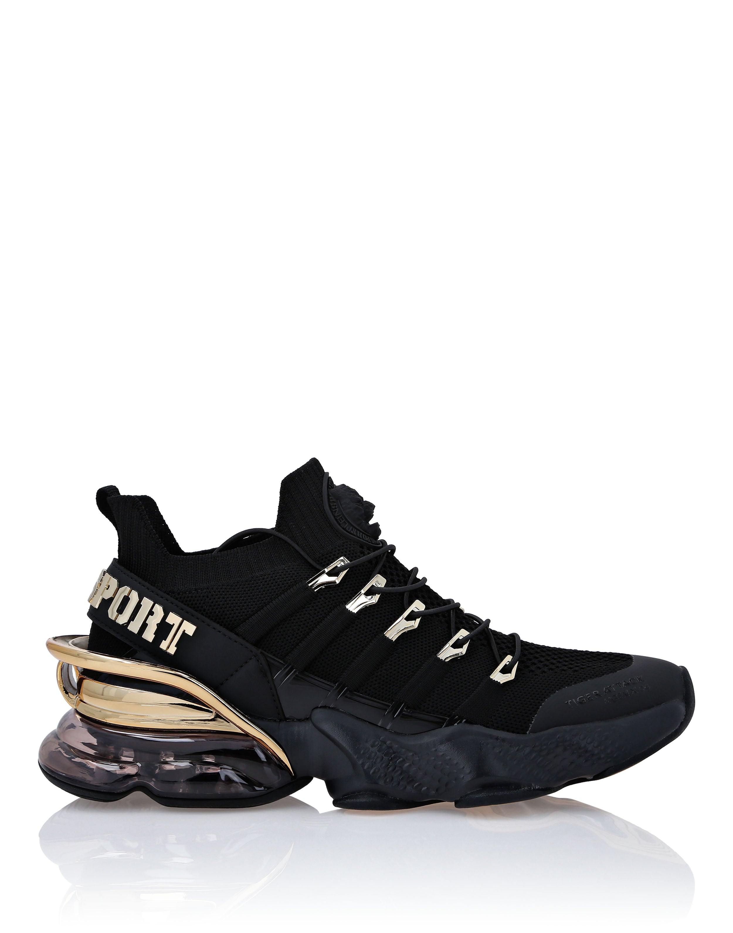 Кроссовки Tiger Attack//Gen.X.04 PLEIN SPORT, черный/золотой
Кроссовки Tiger Attack//Gen.X.04 PLEIN SPORT, черный/золотой