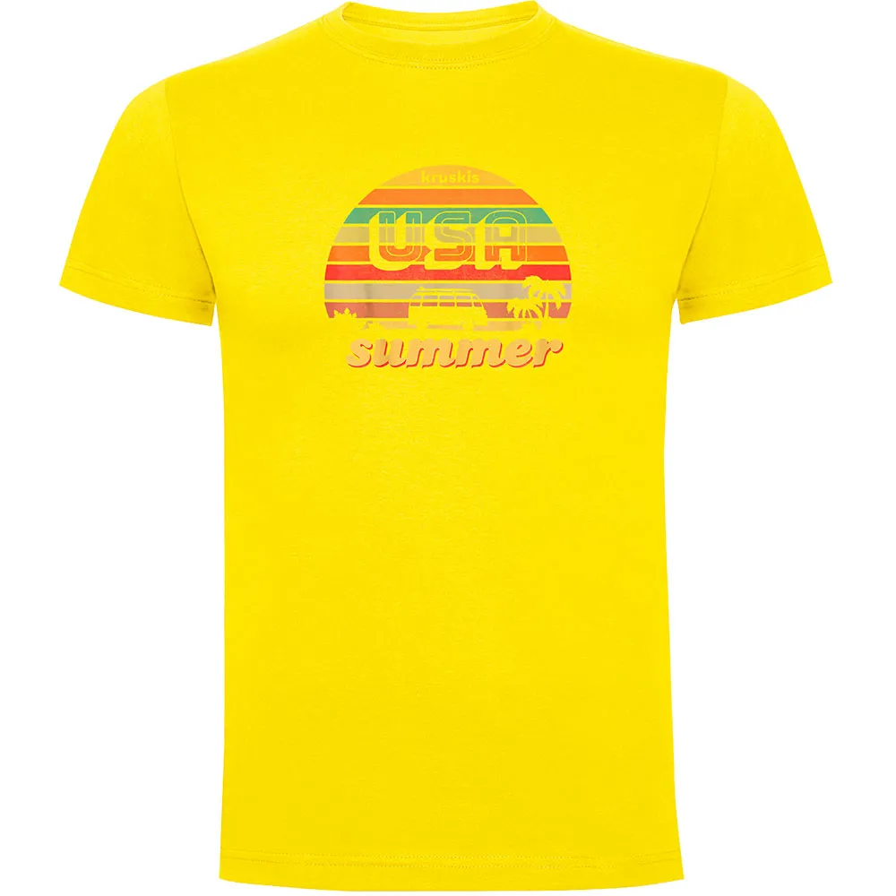 Футболка с коротким рукавом Kruskis Usa Summer, желтый
Футболка с коротким рукавом Kruskis Usa Summer, желтый