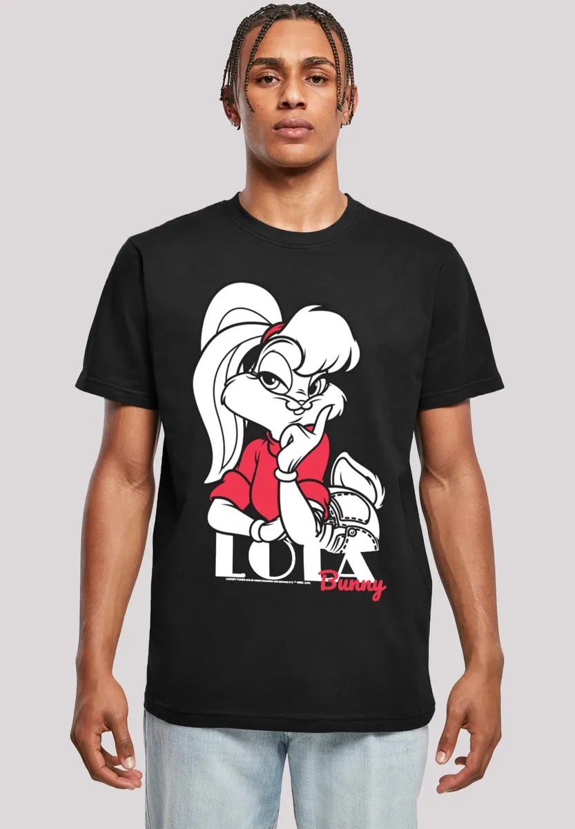 Футболка F4NT4STIC "Looney Tunes Classic Lola Bunny", мужская, премиум-мерч, стандартного кроя, базовая, с принтом, черный
Футболка F4NT4STIC "Looney Tunes Classic Lola Bunny", мужская, премиум-мерч, стандартного кроя, базовая, с принтом, черный