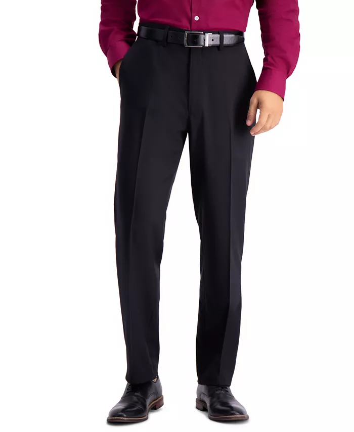 Мужские брюки для путешествий Performance Tailored Fit из костюма-разделителя Haggar, черный
Мужские брюки для путешествий Performance Tailored Fit из костюма-разделителя Haggar, черный