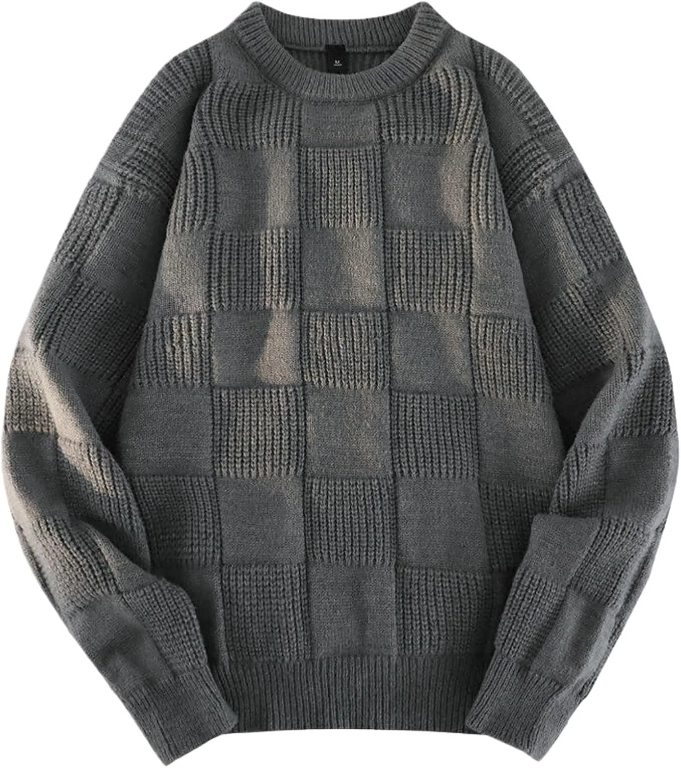 Мужской свободный теплый свитер с круглым вырезом FOLKFOLD
Мужской свободный теплый свитер с круглым вырезом FOLKFOLD