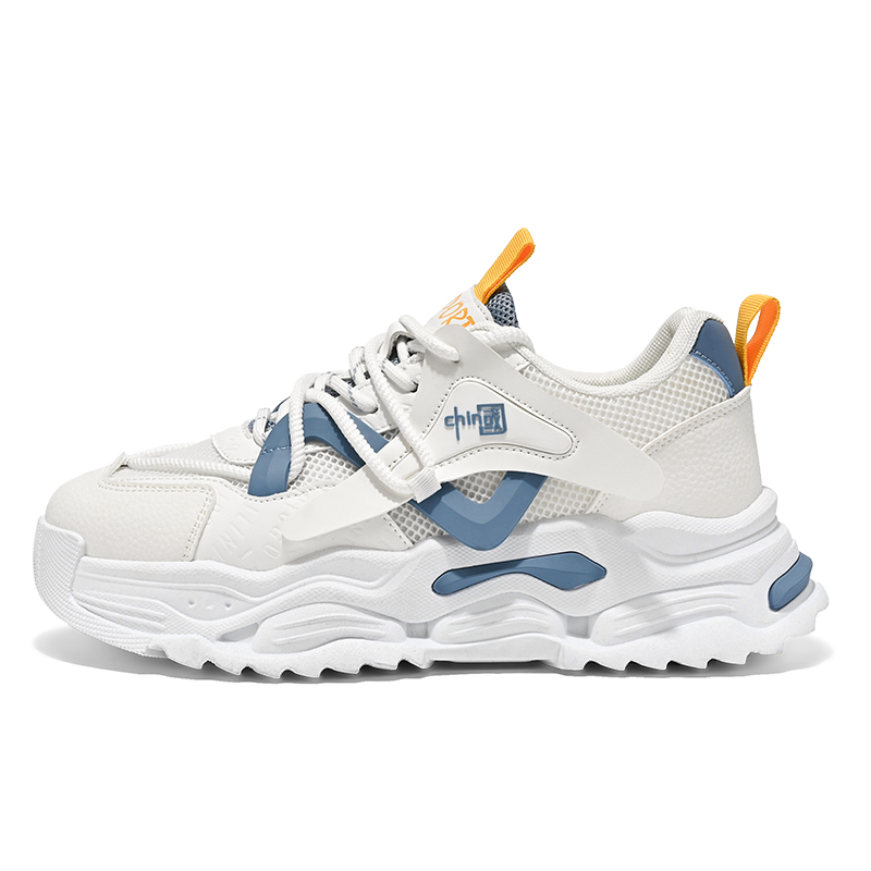 Дышащие кроссовки Low-Top с амортизацией и утолщенной подошвой для мужчин Boogie Bear, белый
Дышащие кроссовки Low-Top с амортизацией и утолщенной подошвой для мужчин Boogie Bear, белый