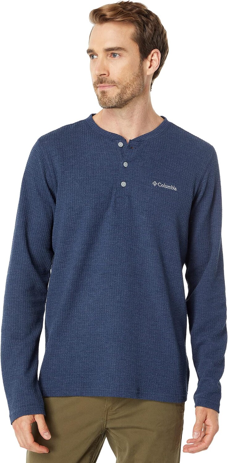 Лонгслив Columbia Pine Peak Waffle Long Sleeve Henley, цвет Collegiate Navy Heather
Лонгслив Columbia Pine Peak Waffle Long Sleeve Henley, цвет Collegiate Navy Heather