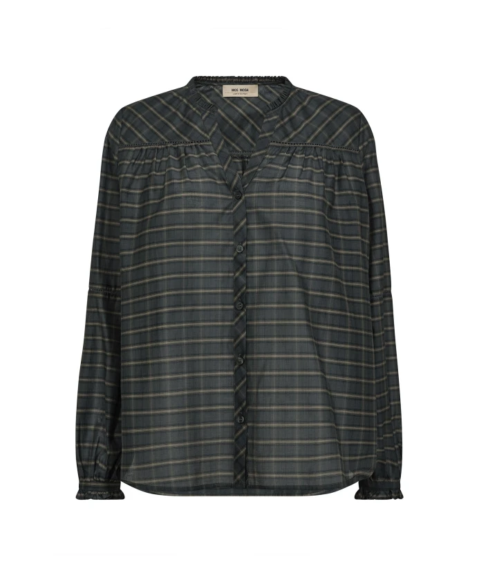 Элегантная шелковая блузка с оборками. Mos Mosh, зеленый
Элегантная шелковая блузка с оборками. Mos Mosh, зеленый