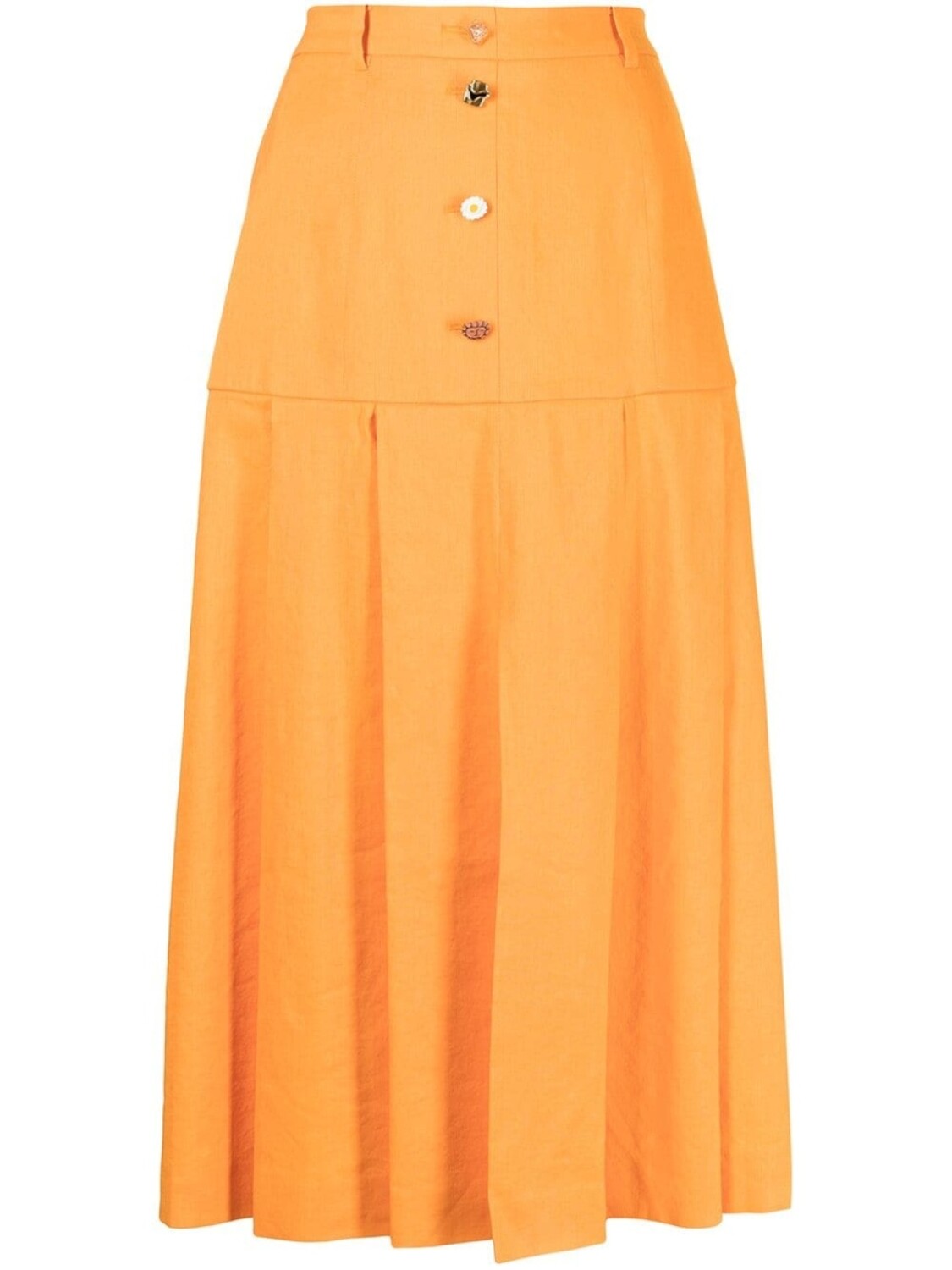 Rejina Pyo юбка миди с пуговицами, оранжевый
Rejina Pyo юбка миди с пуговицами, оранжевый