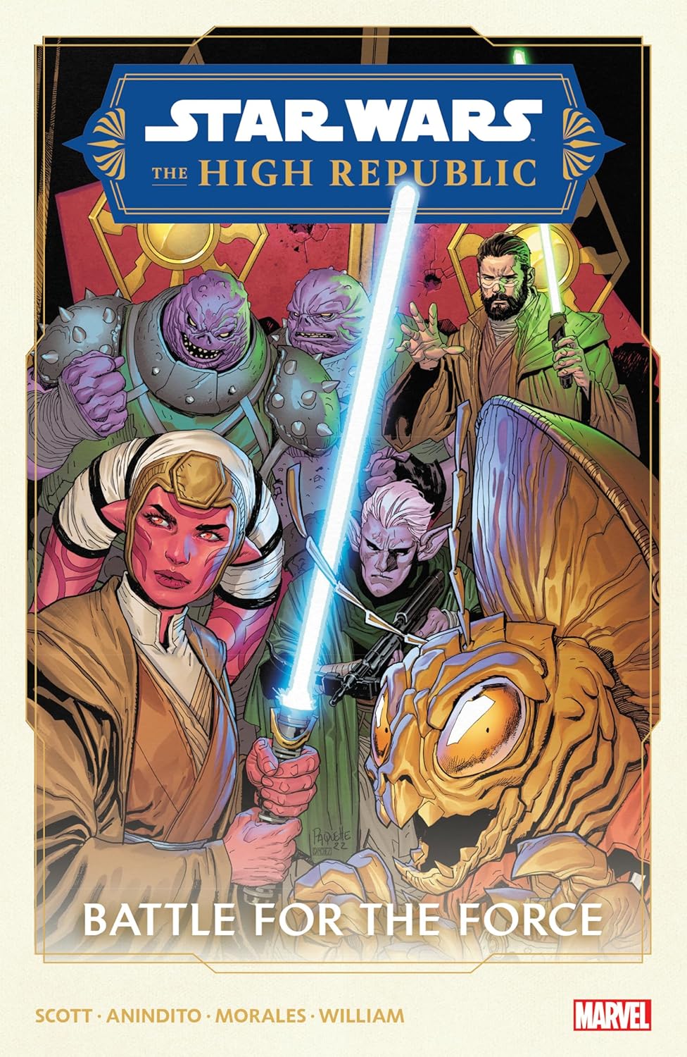 Star Wars: The High Republic Phase II Vol. 2 - Battle For The Force (Marvel Universe)
Star Wars: The High Republic Phase II Vol. 2 - Battle For The Force (Marvel Universe)