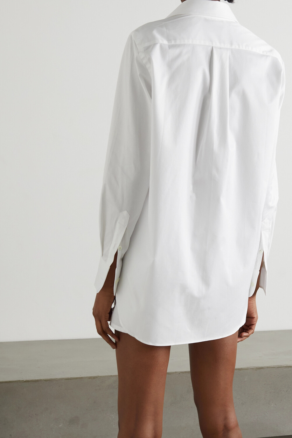 HOMMEGIRLS Рубашка из хлопкового поплина с вышивкой, белый
HOMMEGIRLS Рубашка из хлопкового поплина с вышивкой, белый