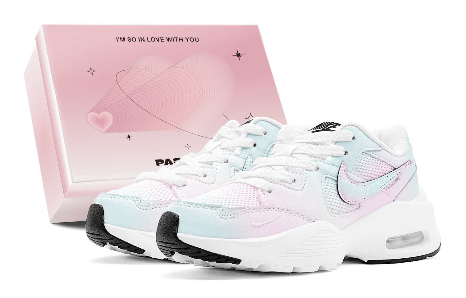 Nike Женские кроссовки для беска Air Max Fusion Abrasion Resistant, Breathable, Lightweight низкие розовые синие
Nike Женские кроссовки для беска Air Max Fusion Abrasion Resistant, Breathable, Lightweight низкие розовые синие