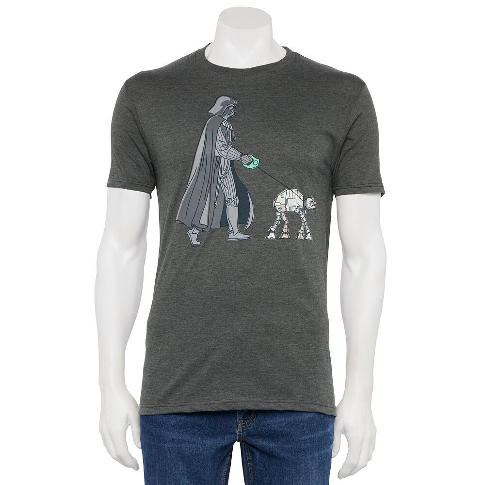 Мужская футболка с рисунком Vader Walker Licensed Character, цвет Charcoal Heather
Мужская футболка с рисунком Vader Walker Licensed Character, цвет Charcoal Heather