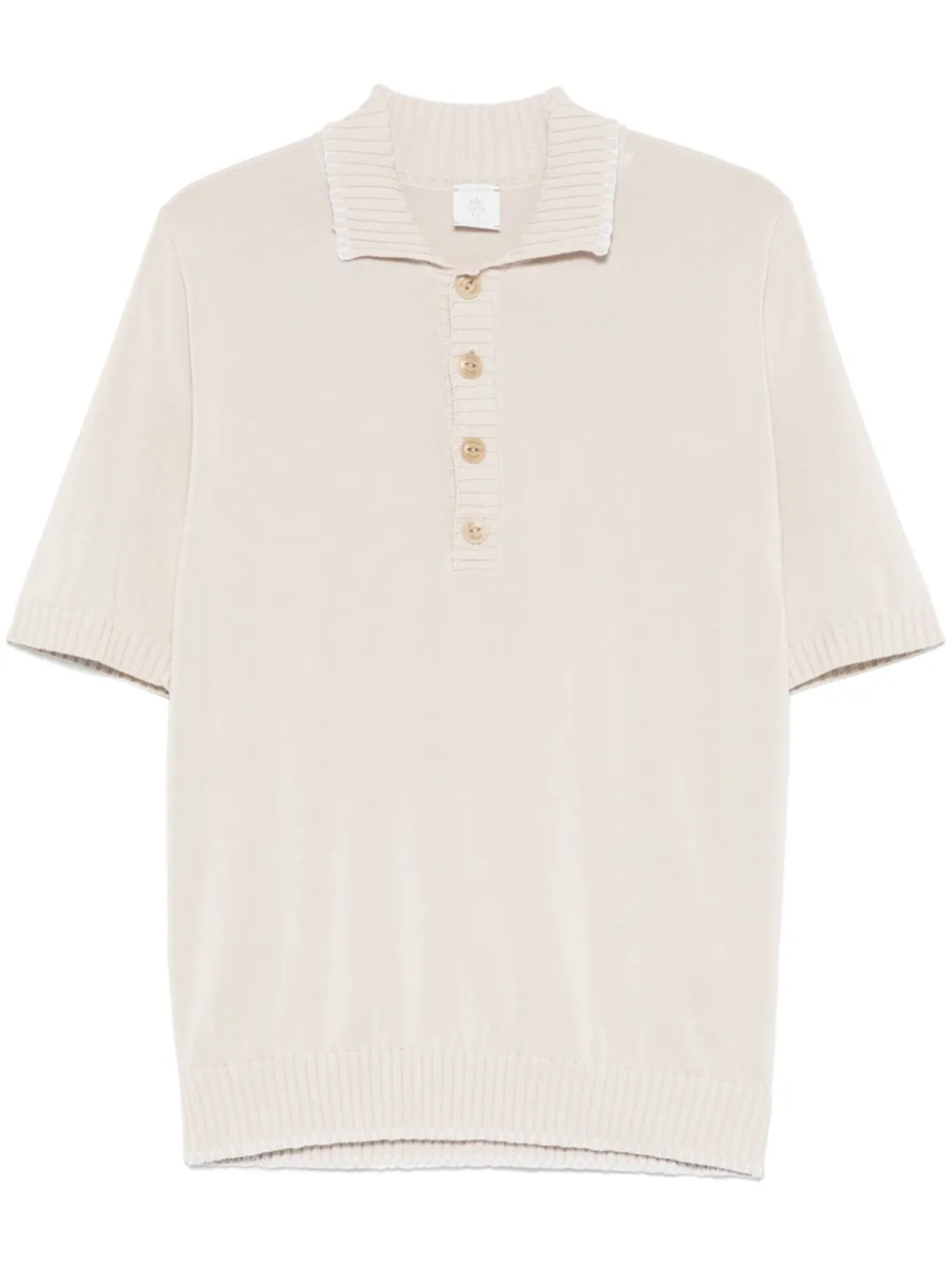 Рубашка поло с вышитым краем Eleventy, нейтральный
Рубашка поло с вышитым краем Eleventy, нейтральный