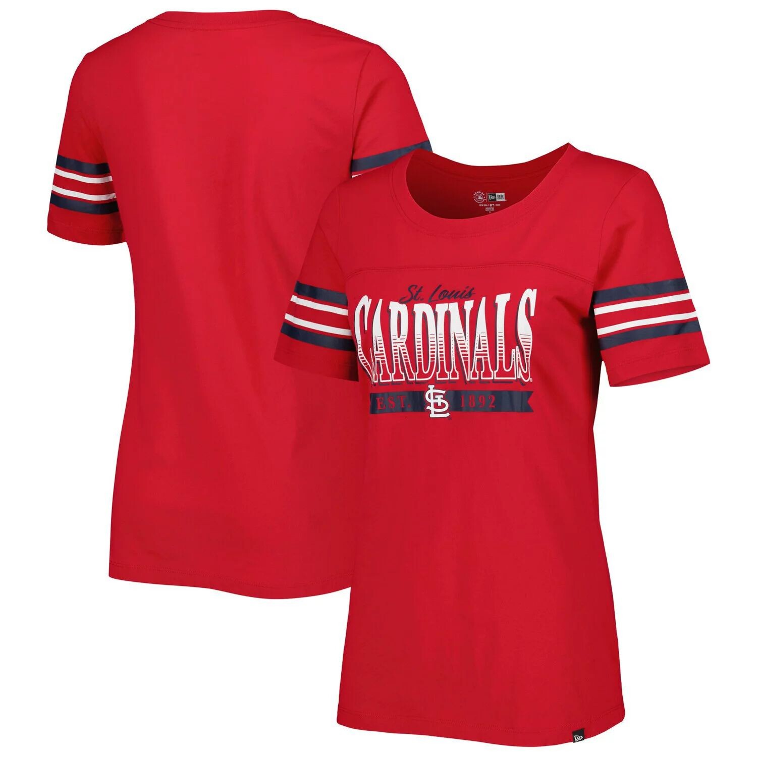 Женская красная футболка в полоску New Era St. Louis Cardinals Team New Era, Красный, Женская красная футболка в полоску New Era St. Louis Cardinals Team New Era
Женская красная футболка в полоску New Era St. Louis Cardinals Team New Era, Красный, Женская красная футболка в полоску New Era St. Louis Cardinals Team New Era