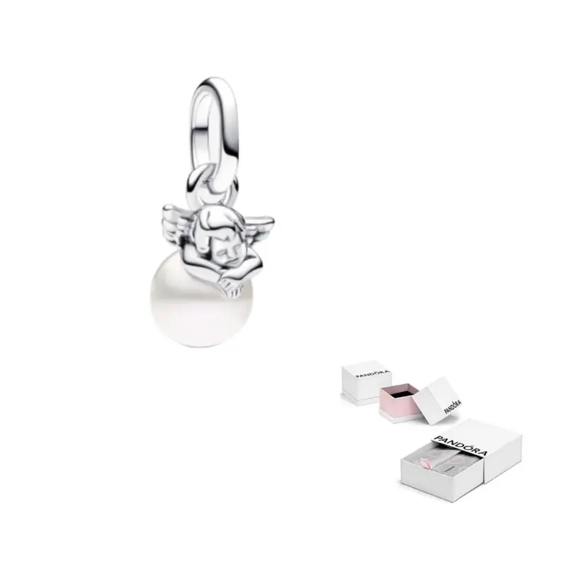 Pandora Серебряное колье 925 пробы с жемчугом для женщин
Pandora Серебряное колье 925 пробы с жемчугом для женщин