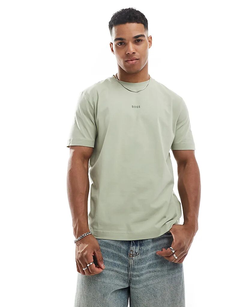 Футболка с логотипом BOSS Orange TChup зеленого цвета
Футболка с логотипом BOSS Orange TChup зеленого цвета