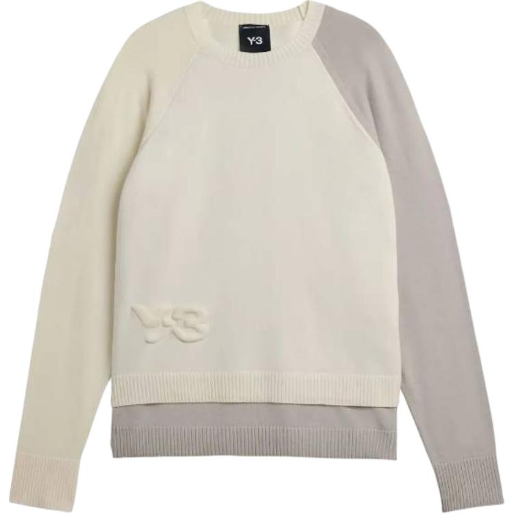 Свитер Y 3 с логотипом и цветными блоками Y-3, белый
Свитер Y 3 с логотипом и цветными блоками Y-3, белый