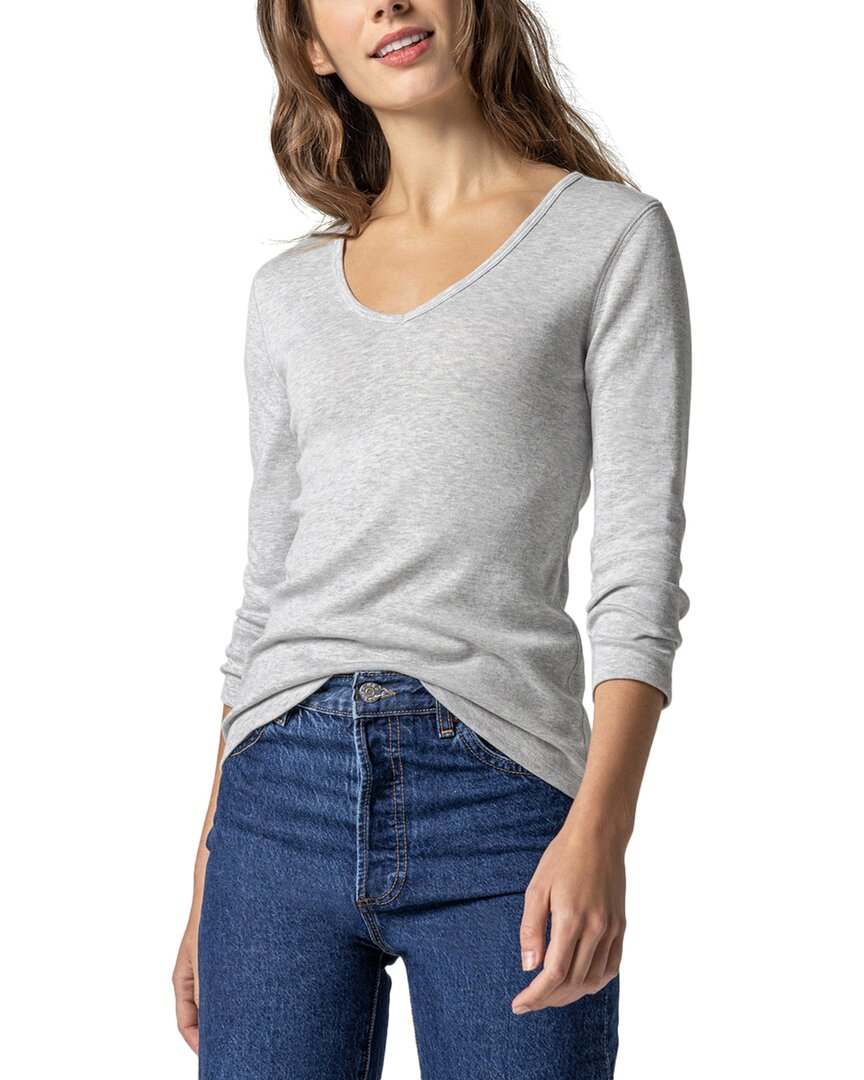 Рубашка Lilla P Slim с V-образным вырезом, серый
Рубашка Lilla P Slim с V-образным вырезом, серый