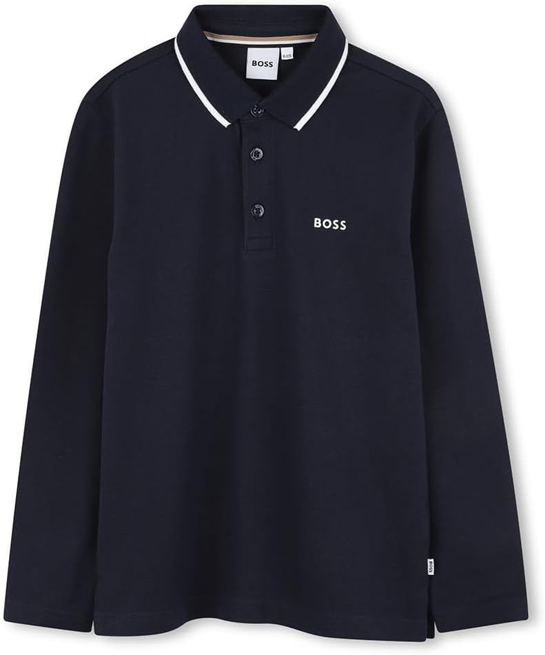 BOSS Boys Long Sleeve Polo, Blue, Синий, BOSS Boys Long Sleeve Polo, Blue
BOSS Boys Long Sleeve Polo, Blue, Синий, BOSS Boys Long Sleeve Polo, Blue