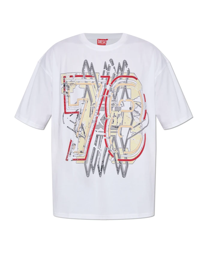 Футболка с принтом Diesel, белый
Футболка с принтом Diesel, белый