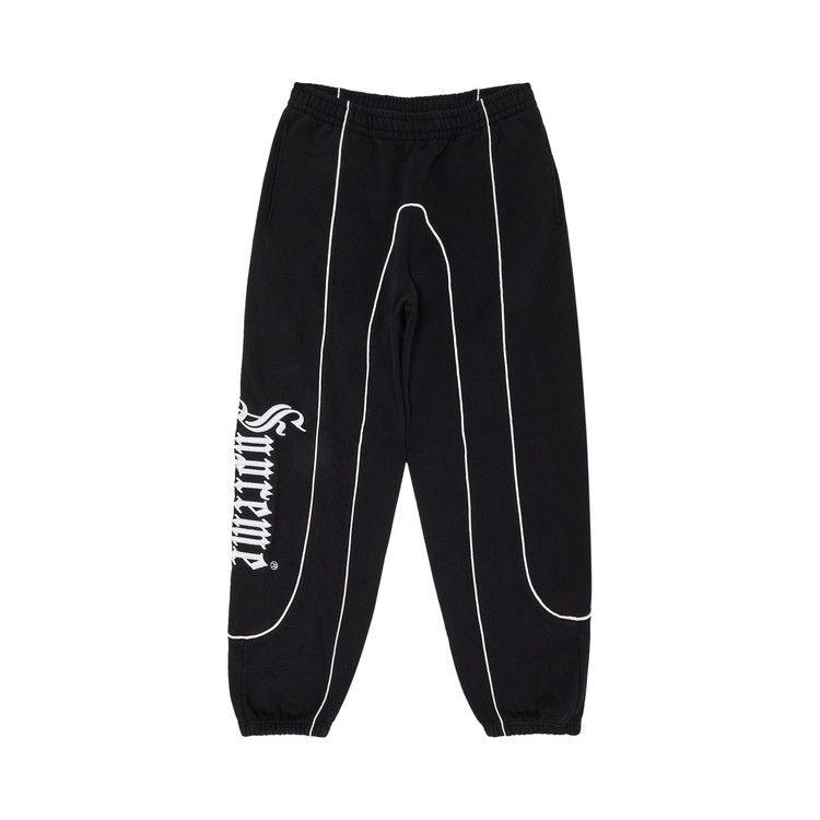 Спортивные брюки Supreme Curve Piping Sweatpant, Black
Спортивные брюки Supreme Curve Piping Sweatpant, Black