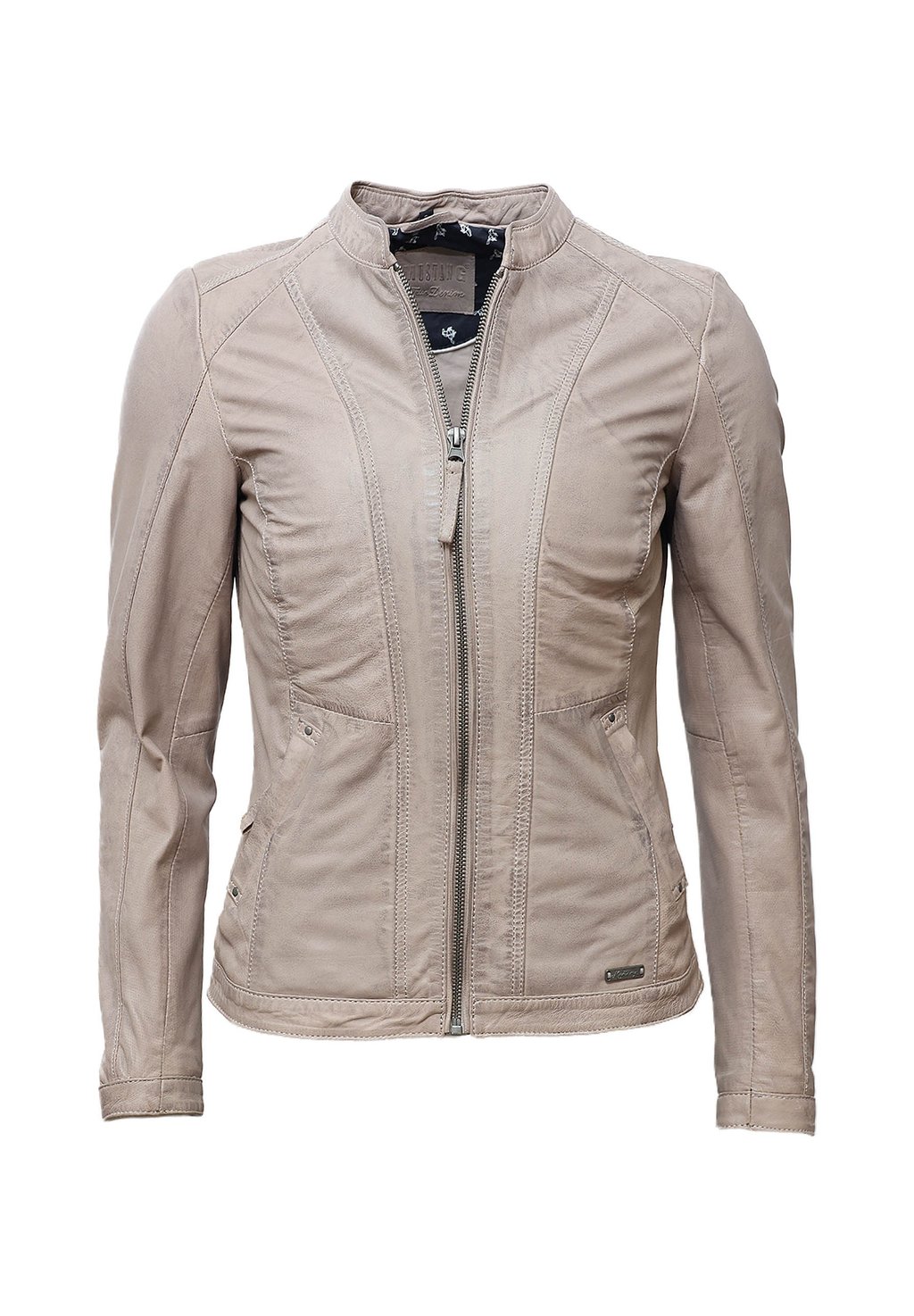 Кожаная куртка Mustang, светло-розовый 
Кожаная куртка Mustang, светло-розовый