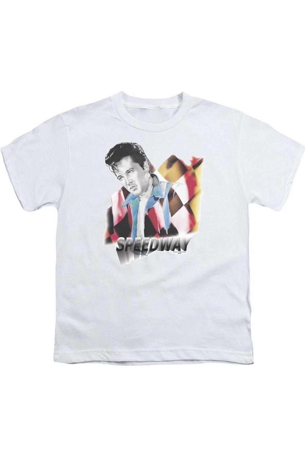 Футболка с коротким рукавом для детей Elvis Presley Speedway Gildan, белый
Футболка с коротким рукавом для детей Elvis Presley Speedway Gildan, белый