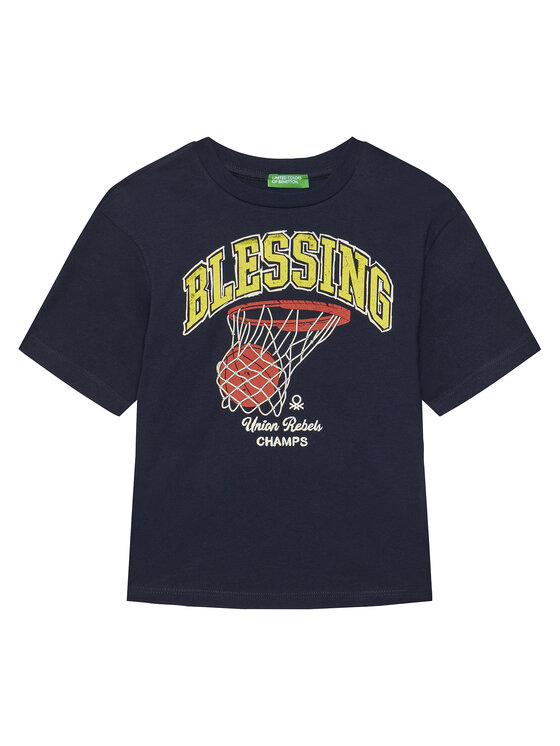 Футболка обычного кроя 3I1XC10O4 United Colors Of Benetton, синий
Футболка обычного кроя 3I1XC10O4 United Colors Of Benetton, синий