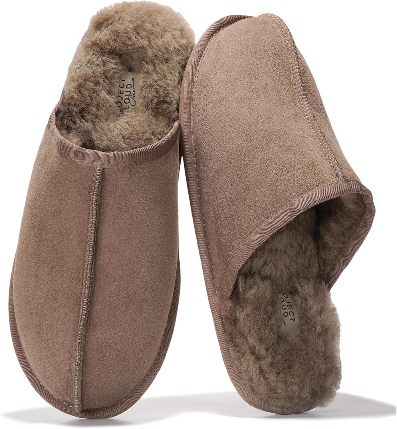 Мужские домашние тапочки Project Cloud из 100 натуральной кожи с подкладкой из натуральной овчины - мужские тапочки для дома с стелькой из пены с эффектом памяти - легкие и противоскользящие домашние мужские тапочки, Taupe Scuff
Мужские домашние тапочки Project Cloud из 100 натуральной кожи с подкладкой из натуральной овчины - мужские тапочки для дома с стелькой из пены с эффектом памяти - легкие и противоскользящие домашние мужские тапочки, Taupe Scuff