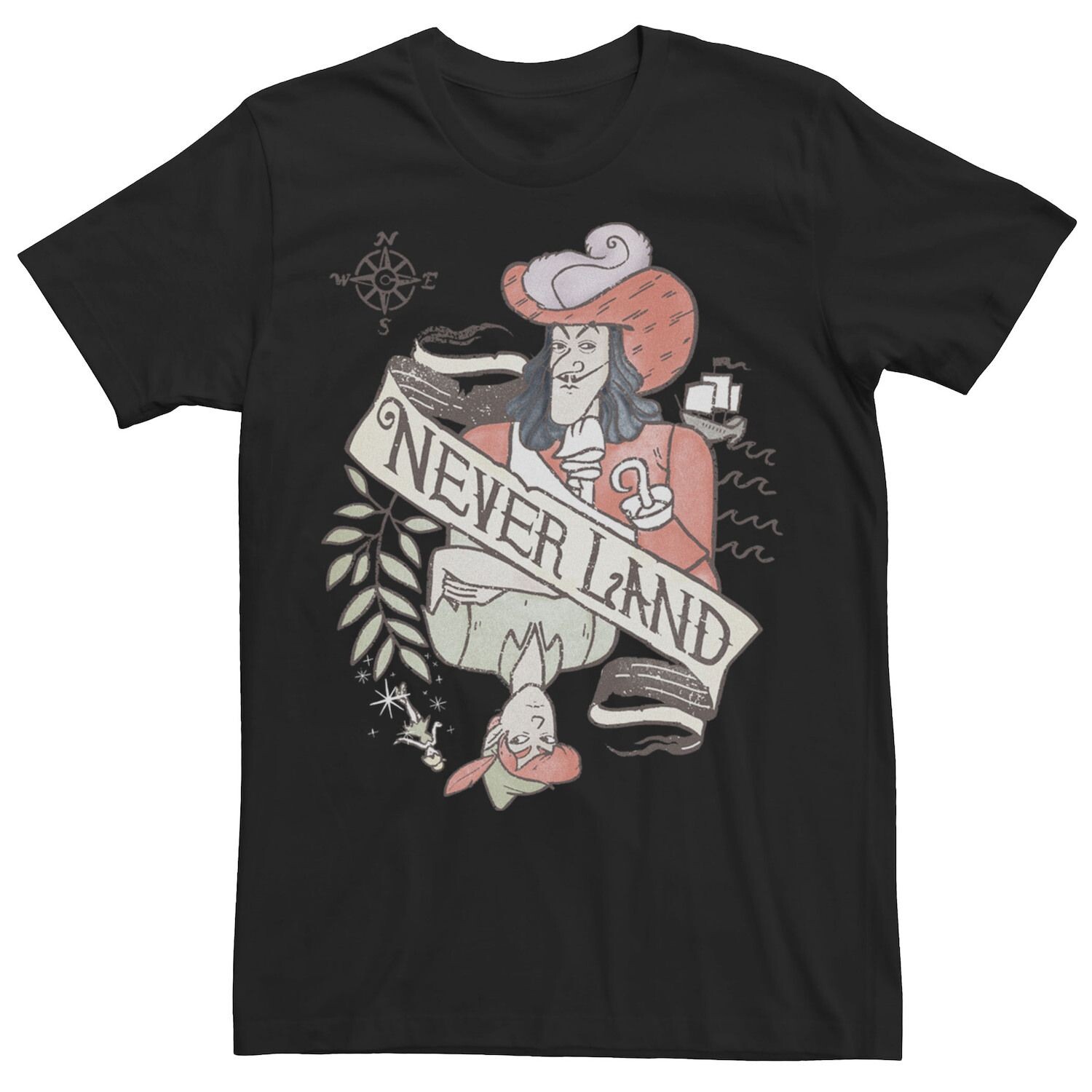 Мужская футболка с игральными картами Disney «Питер Пэн Капитан Крюк»
Мужская футболка с игральными картами Disney «Питер Пэн Капитан Крюк»