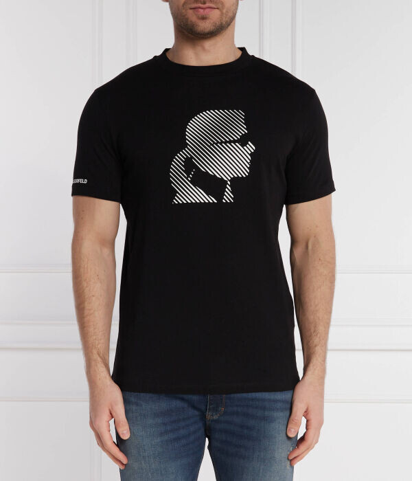 Футболка Karl Lagerfeld Regular Fit с рисунком логотипа, черный
Футболка Karl Lagerfeld Regular Fit с рисунком логотипа, черный