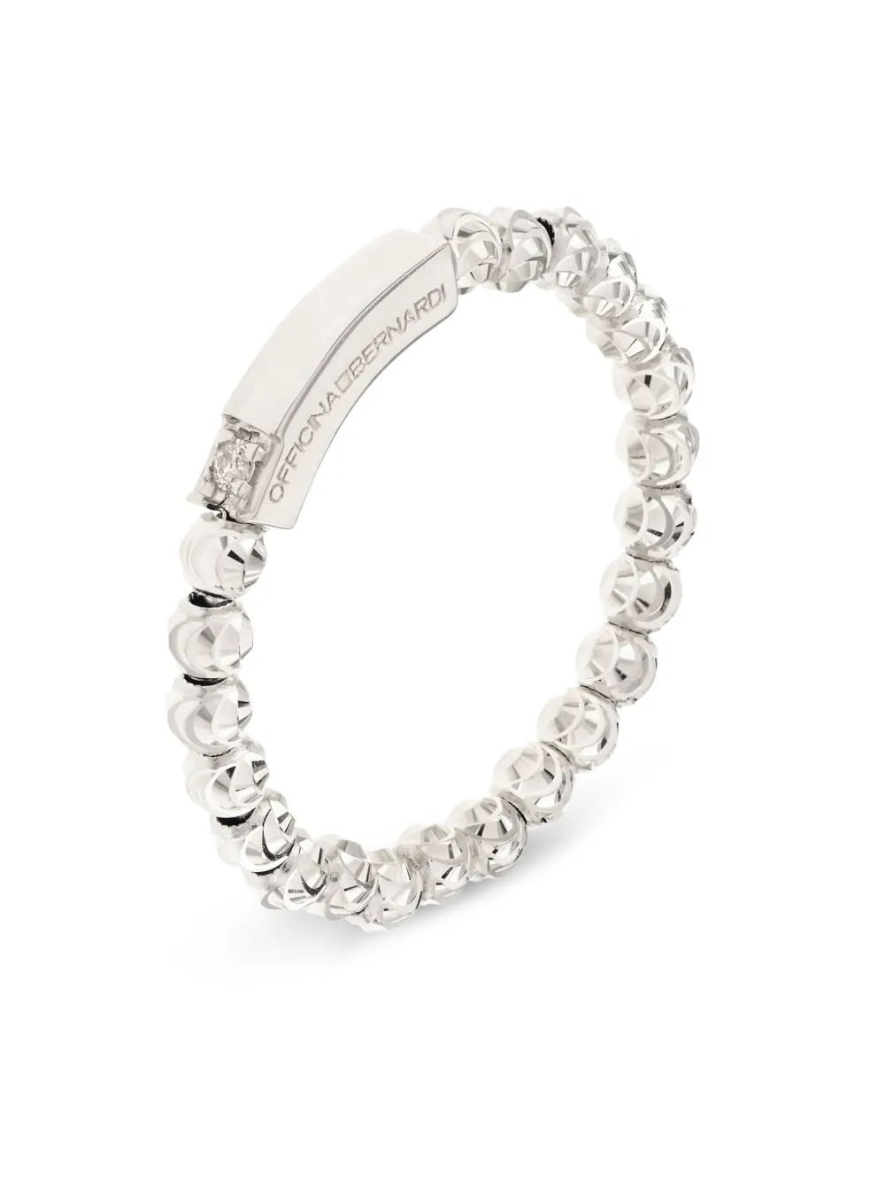 Кольцо Moon из белого золота с бриллиантами Officina Bernardi, серебяный
Кольцо Moon из белого золота с бриллиантами Officina Bernardi, серебяный