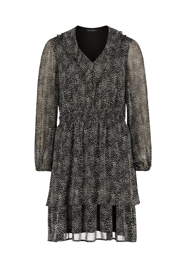 Платье из шифона с ярусами Cartoon, черный
Платье из шифона с ярусами Cartoon, черный