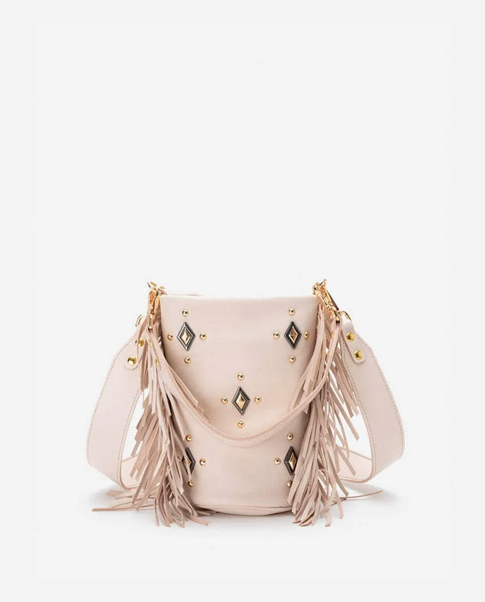 Женская кожаная сумка-бандо Candy с бахромой и магнитной застежкой Mercules, пастельно-розовый
Женская кожаная сумка-бандо Candy с бахромой и магнитной застежкой Mercules, пастельно-розовый