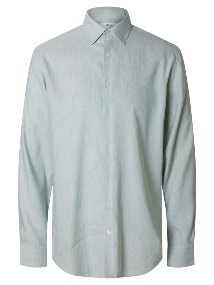 Рубашка SELECTED HOMME, зеленый
Рубашка SELECTED HOMME, зеленый