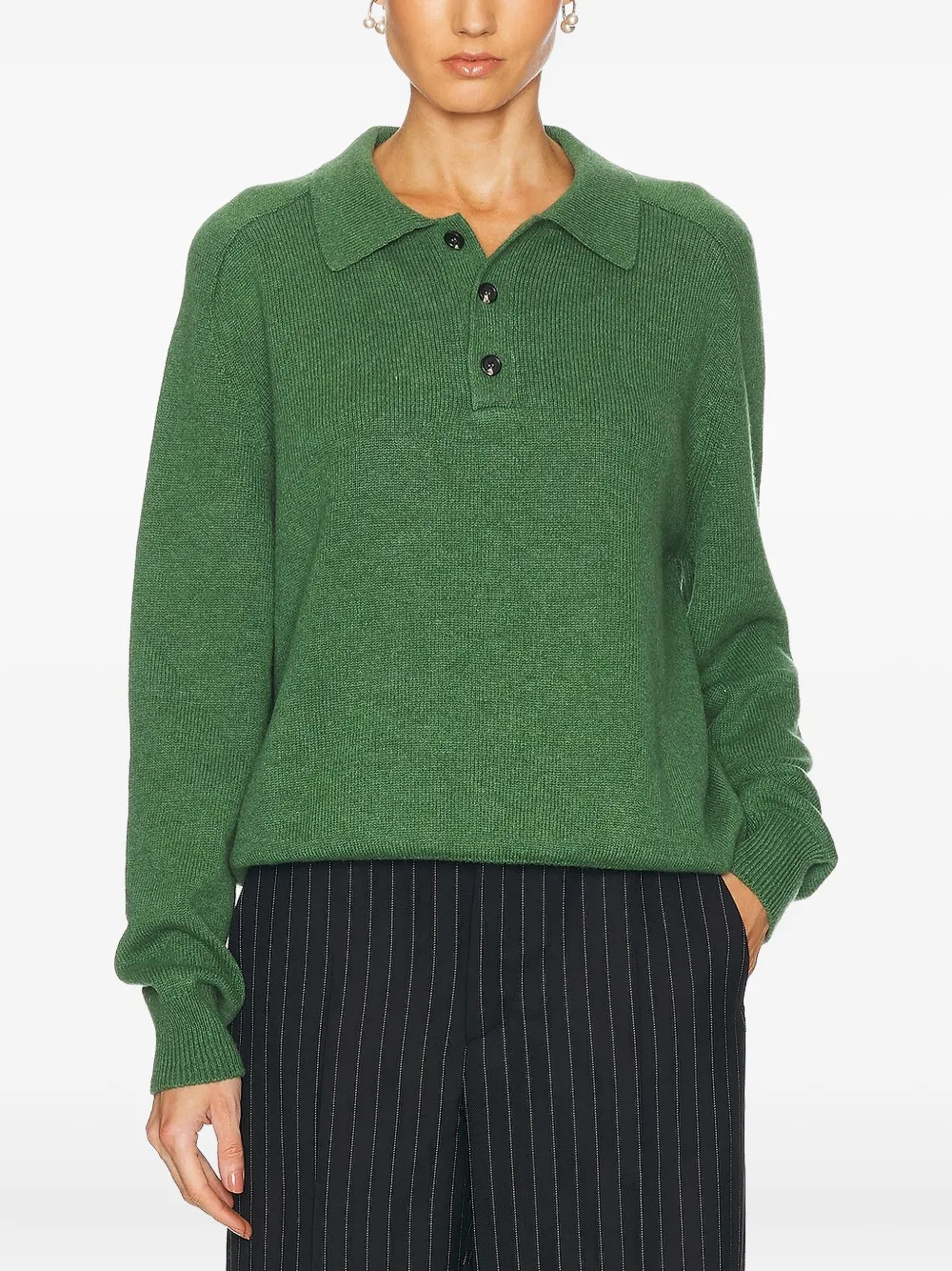 Кашемировая рубашка поло BODE, зеленый
Кашемировая рубашка поло BODE, зеленый