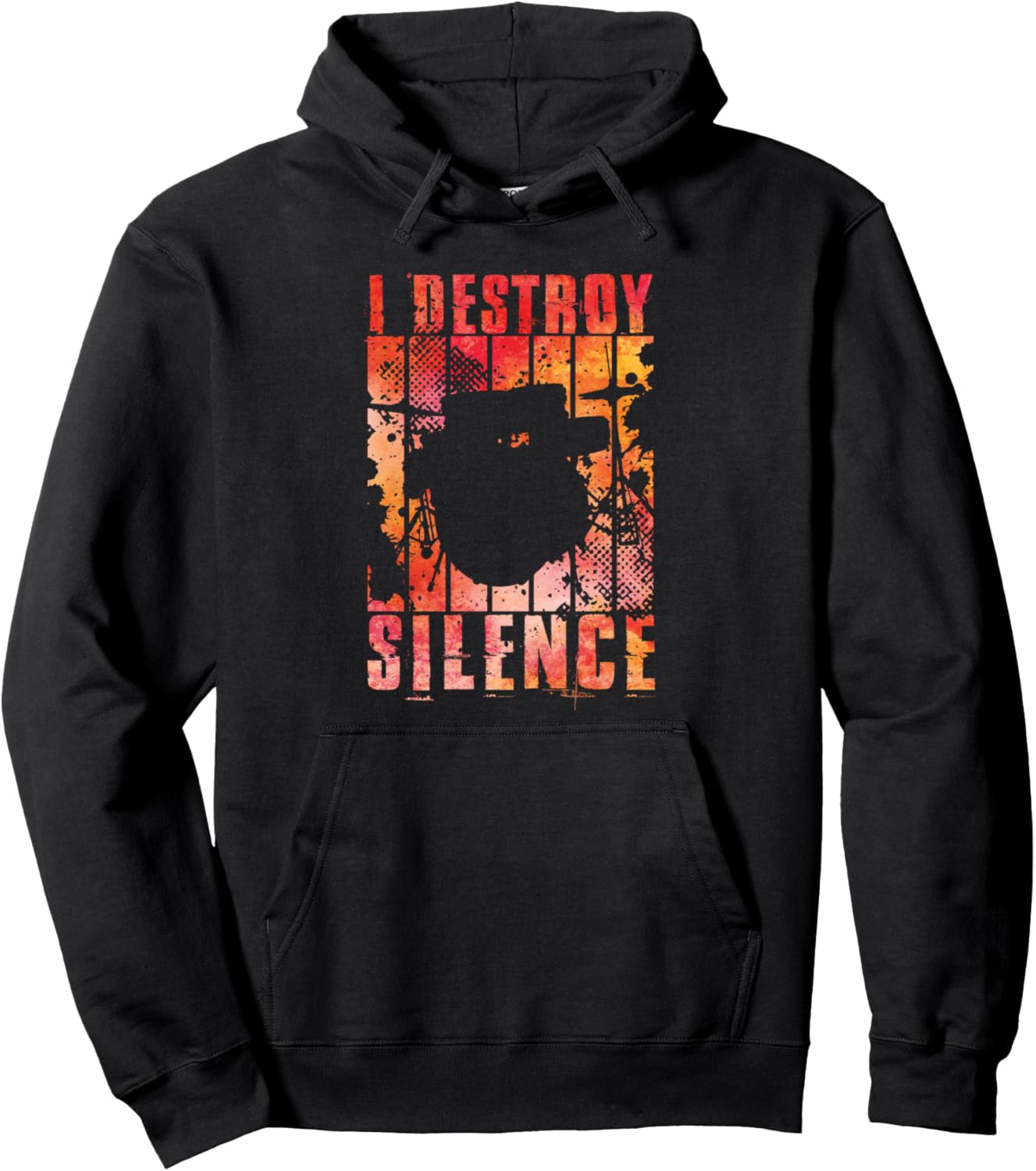 Худи с надписью «I Destroy Silence Retro Drummer Drum Set» Cool Drummer Drums Drumming Rock Music Designs, черный
Худи с надписью «I Destroy Silence Retro Drummer Drum Set» Cool Drummer Drums Drumming Rock Music Designs, черный