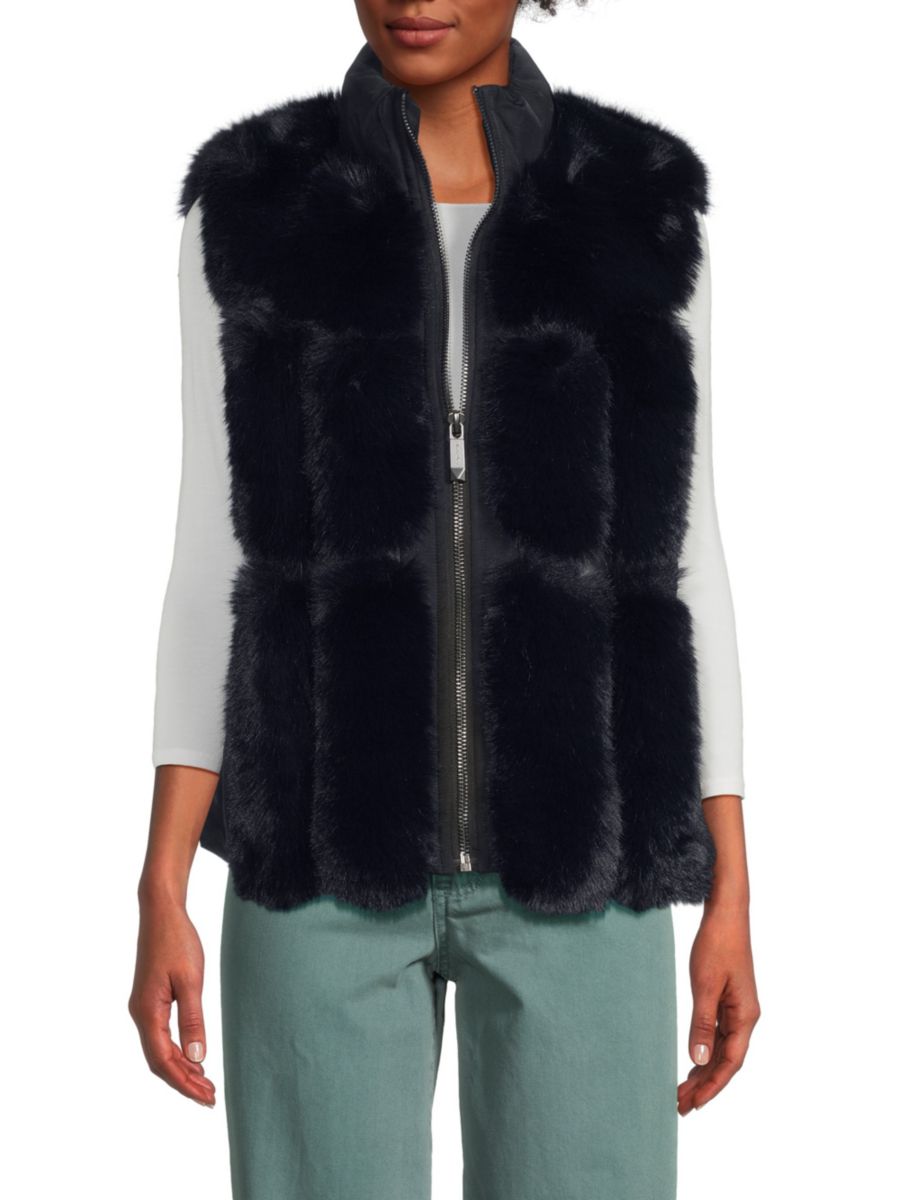 Жилет из искусственного меха BELLE FARE, цвет Black Navy
Жилет из искусственного меха BELLE FARE, цвет Black Navy