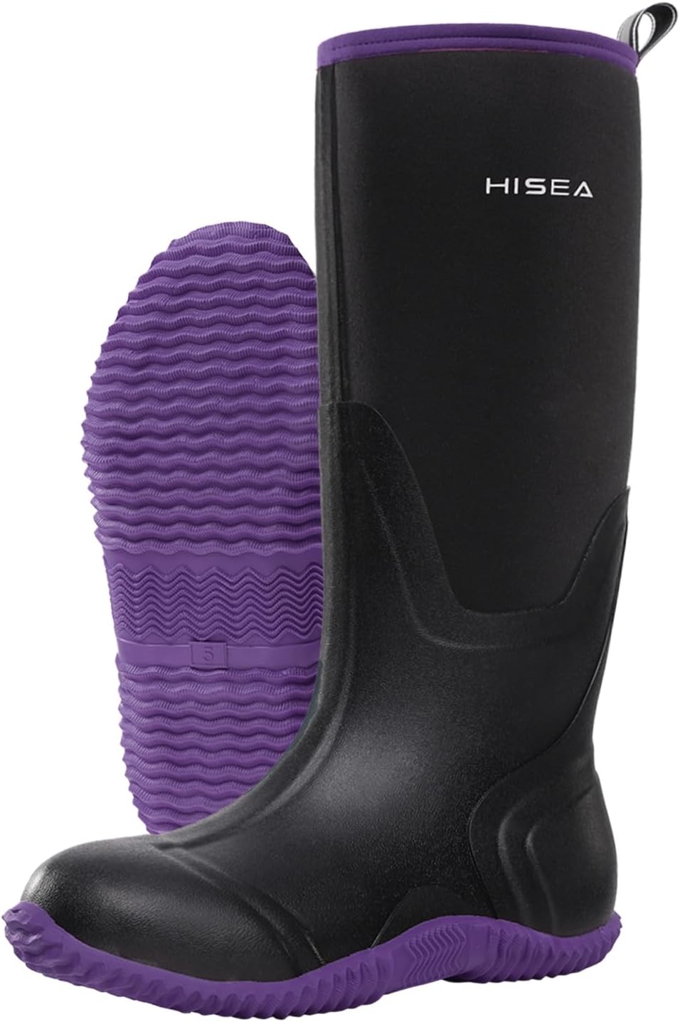Женские резиновые сапоги HISEA, сапоги до колена, водонепроницаемые утепленные сапоги из неопрена от грязи, противоскользящие сапоги для охоты, садоводства, фермерских работ и работы во дворе, размеры 6-11, фиолетовый
Женские резиновые сапоги HISEA, сапоги до колена, водонепроницаемые утепленные сапоги из неопрена от грязи, противоскользящие сапоги для охоты, садоводства, фермерских работ и работы во дворе, размеры 6-11, фиолетовый