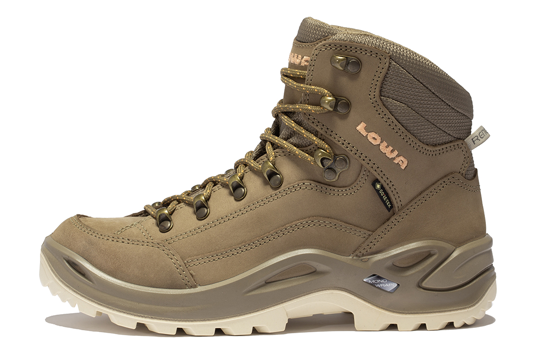 Lowa Женские износостойкие водонепроницаемые походные ботинки Renegade средней высоты с поддержкой и балансом, цвет песочный, абрикосовый, желтый
Lowa Женские износостойкие водонепроницаемые походные ботинки Renegade средней высоты с поддержкой и балансом, цвет песочный, абрикосовый, желтый