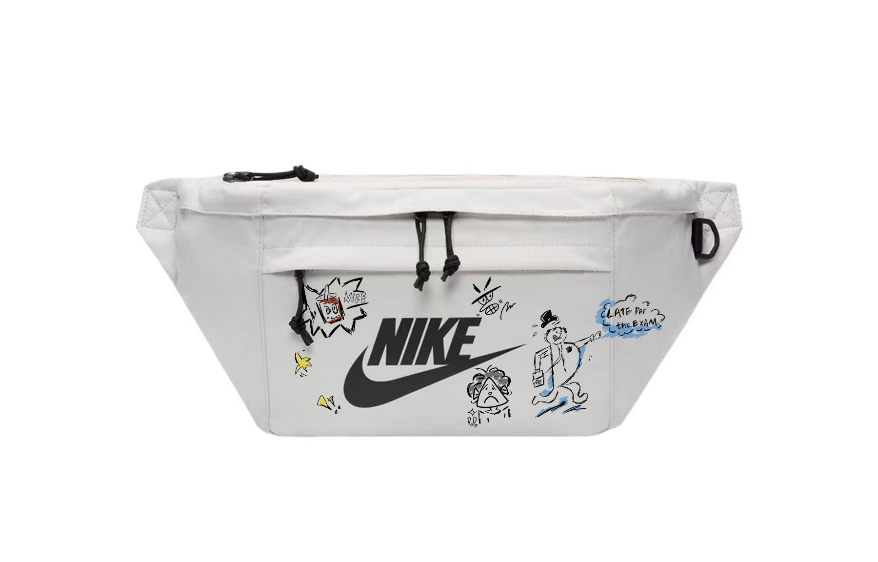 Nike Тканевый поясной рюкзак унисекс светло-серый, American
Nike Тканевый поясной рюкзак унисекс светло-серый, American