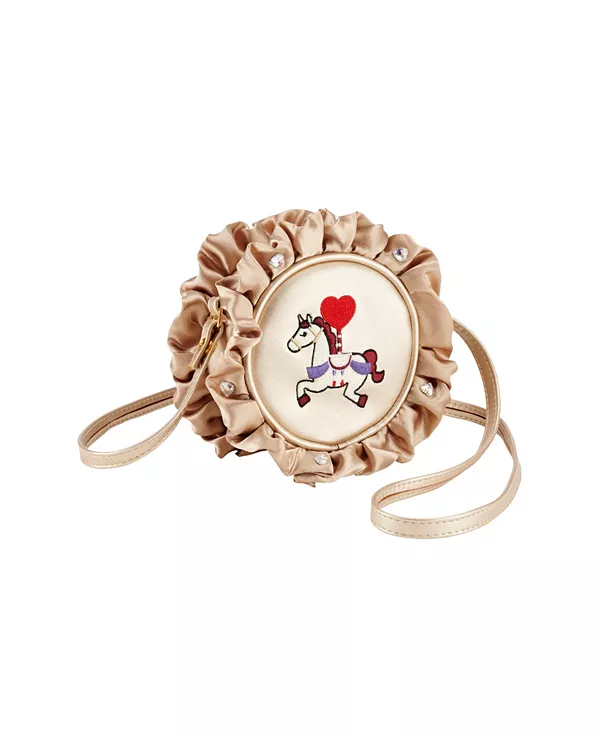 Сумка через плечо с рюшами в виде единорога и карусели Stych, розовый
Сумка через плечо с рюшами в виде единорога и карусели Stych, розовый