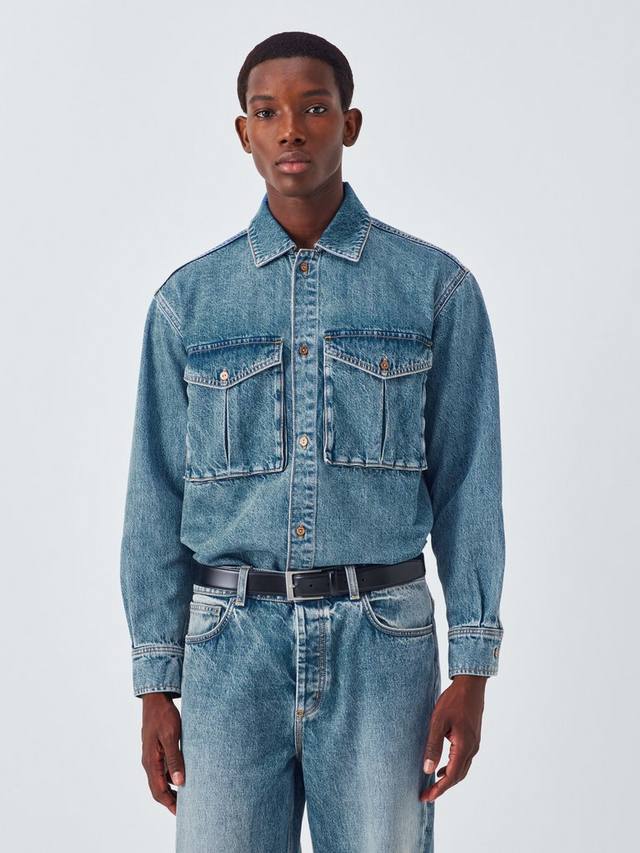 Длинный рукав рубашка John Lewis x LABRUM, Washed Denim
Длинный рукав рубашка John Lewis x LABRUM, Washed Denim