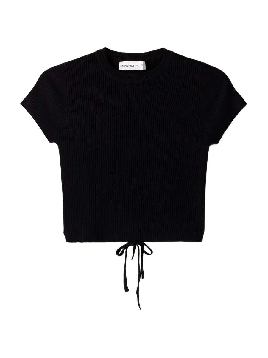 Свитер Bershka, черный
Свитер Bershka, черный