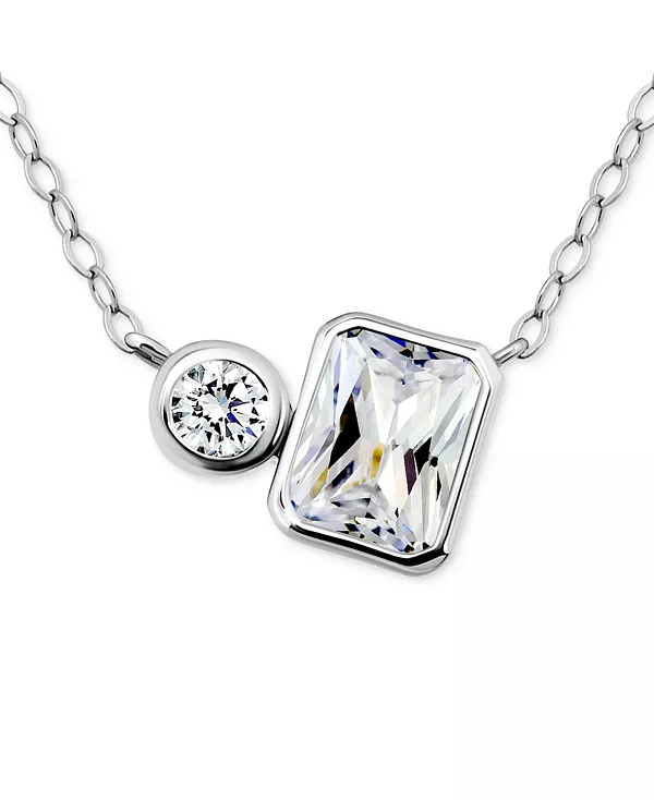 Ожерелье-Воротник с кубическим цирконием, 16 дюймов + 2 дюйма, эксклюзивно в Macy's Giani Bernini, silver
Ожерелье-Воротник с кубическим цирконием, 16 дюймов + 2 дюйма, эксклюзивно в Macy's Giani Bernini, silver