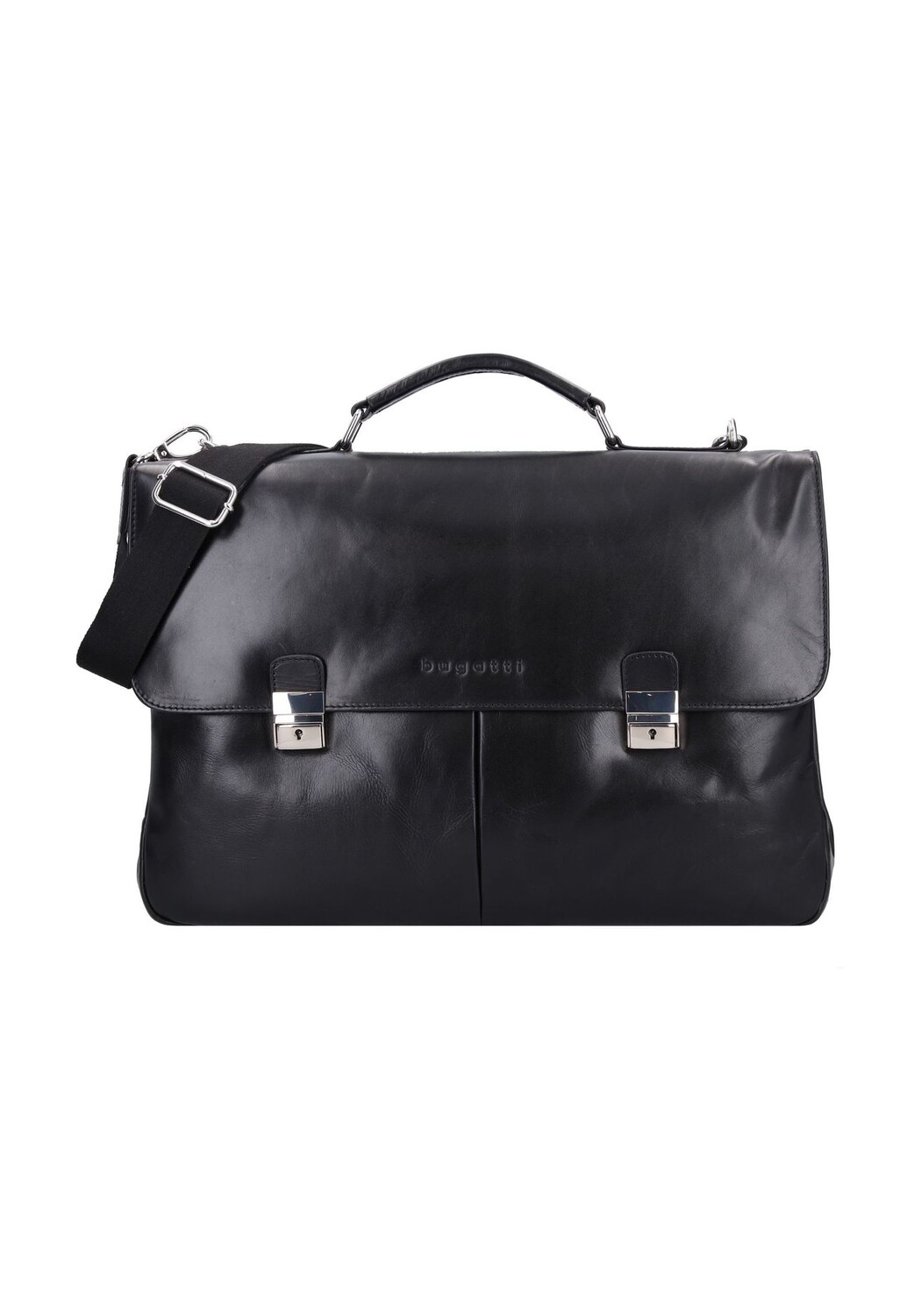 Портфель ROMANO, натуральная кожа bugatti, черный 
Портфель ROMANO, натуральная кожа bugatti, черный