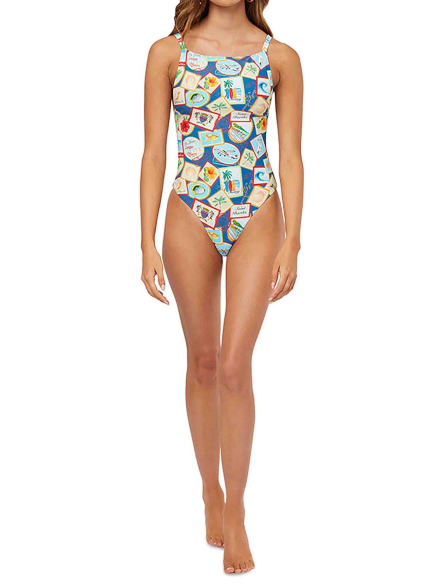 Слитный купальник с принтом WeWoreWhat, цвет Aquamarine
Слитный купальник с принтом WeWoreWhat, цвет Aquamarine