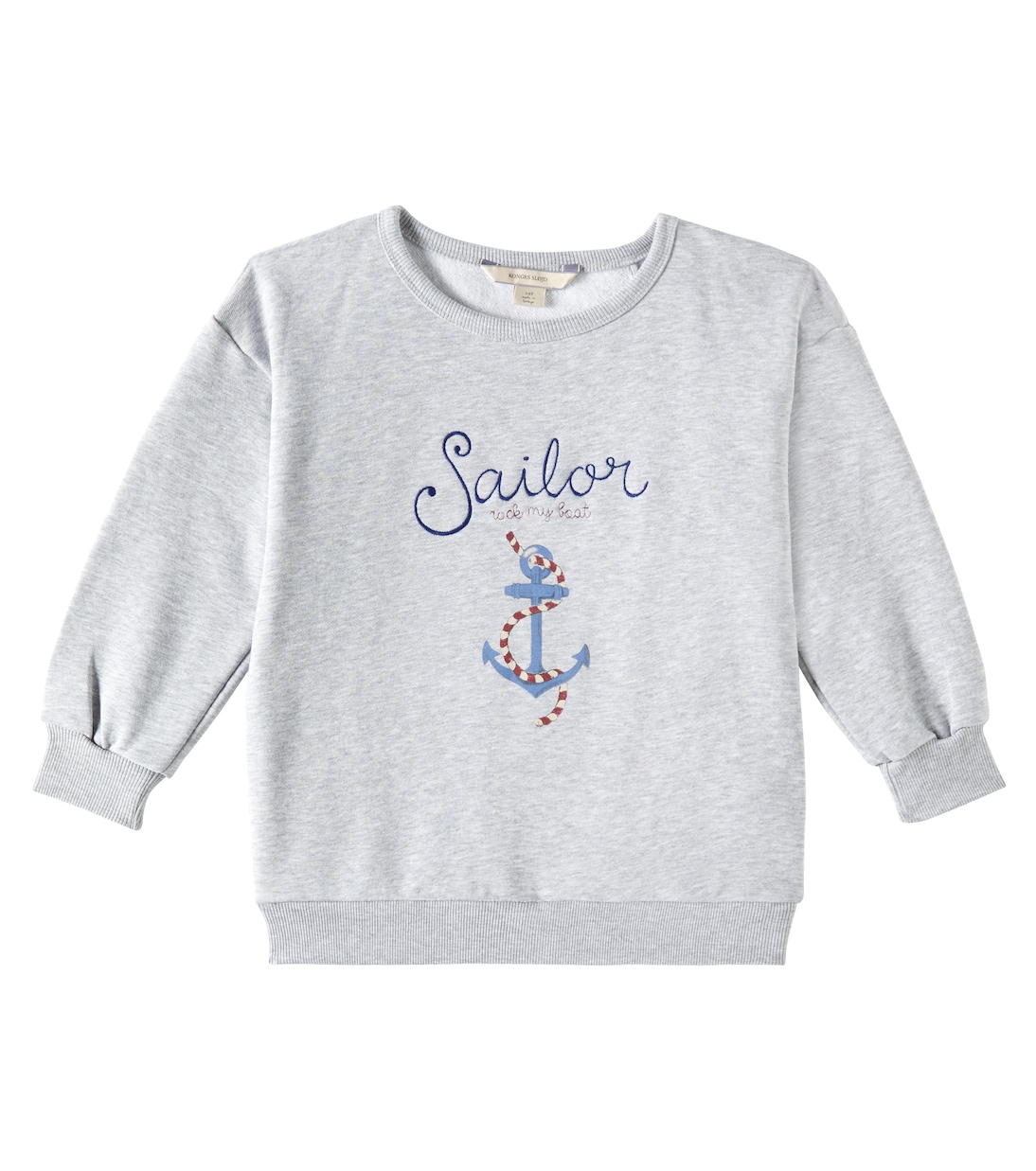 Толстовка Lou из хлопковой смеси с вышивкой Konges Sløjd, Grey Melange
Толстовка Lou из хлопковой смеси с вышивкой Konges Sløjd, Grey Melange