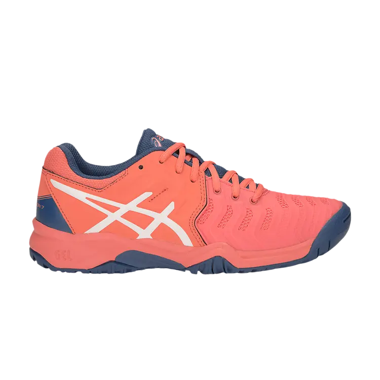Кроссовки ASICS Gel Resolution 7 GS, оранжевый
Кроссовки ASICS Gel Resolution 7 GS, оранжевый