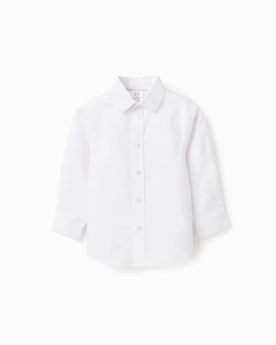 Детская рубашка Oxford с длинным рукавом Zippy, белый
Детская рубашка Oxford с длинным рукавом Zippy, белый