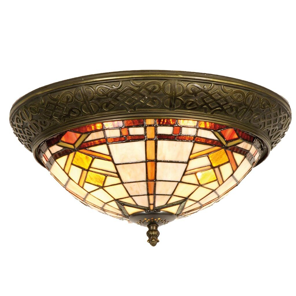 Потолочный светильник Clayre & Eef Tiffany Ø 38x19 см коричневый бежевый стеклянный треугольник Clayre&Eef
Потолочный светильник Clayre & Eef Tiffany Ø 38x19 см коричневый бежевый стеклянный треугольник Clayre&Eef